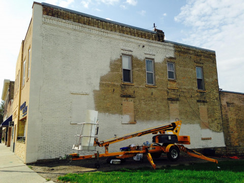 Downtown Mural Project work continues