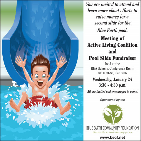 Meeting of Active Living Coalition and Pool Slide Fundraiser