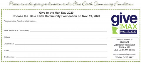 Give to the Max Day is Thursday, November 19.